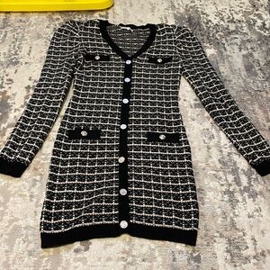 ***SOLD- Plaid Tweed Dress!✨